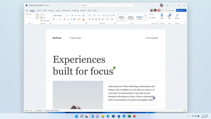 Neues Design von Microsoft 365 (Bild: Microsoft)